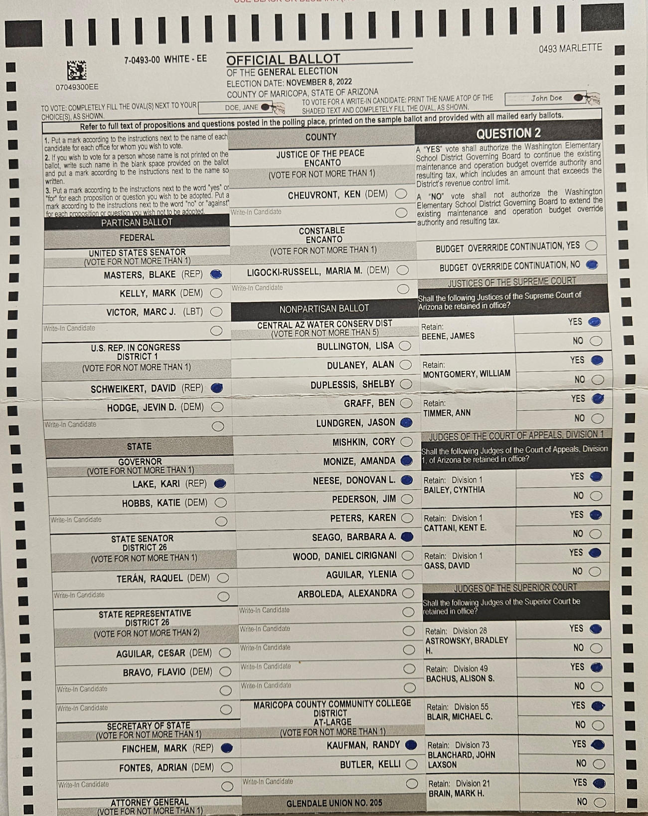 Ballot Reminders